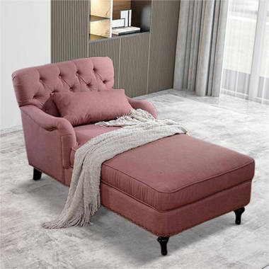 Small chaise best sale lounge chair